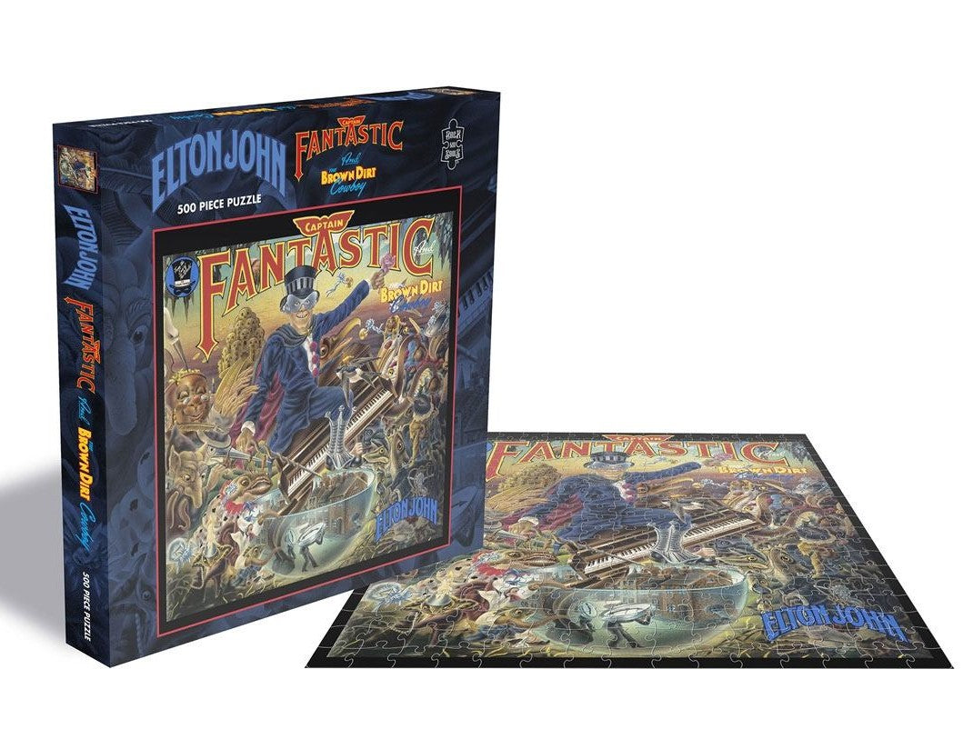ELTON JOHN - Captain Fantastic - Album Puzzle 500P 41x41cm