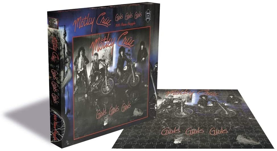 MOTLEY CRUE - Girls, Girls, Girls - Album Puzzle 500P 41x41cm