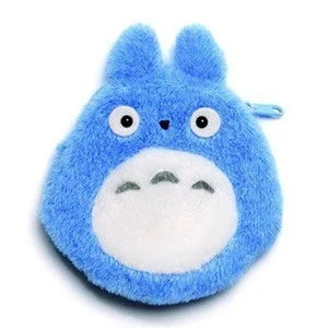 STUDIO GHIBLI - Coin Purse Totoro Plush Blue - 12 cm