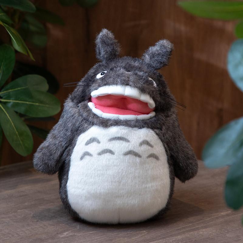 MY NEIGHBOUR TOTORO - Grey Totoro Roaring - Acrylic Plush M