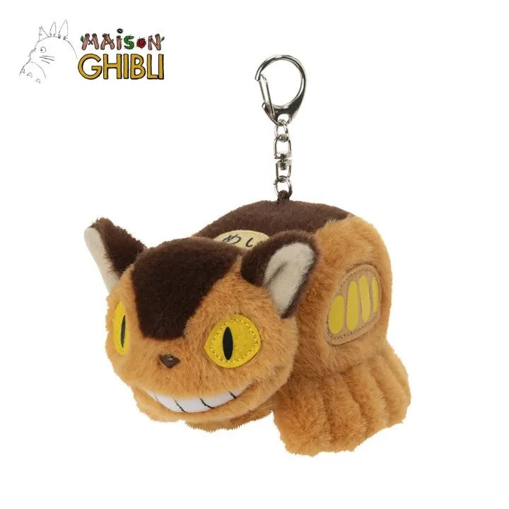 MY NEIGHBOR TOTORO - Catbus - Plush Keychain Nakayoshi
