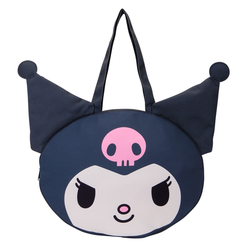 SANRIO - Kuromi - Oversize Canvas Tote Bag LoungeFly