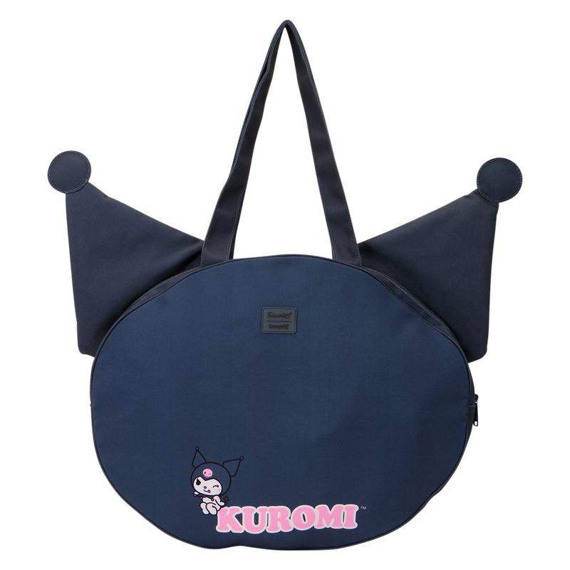 SANRIO - Kuromi - Oversize Canvas Tote Bag LoungeFly