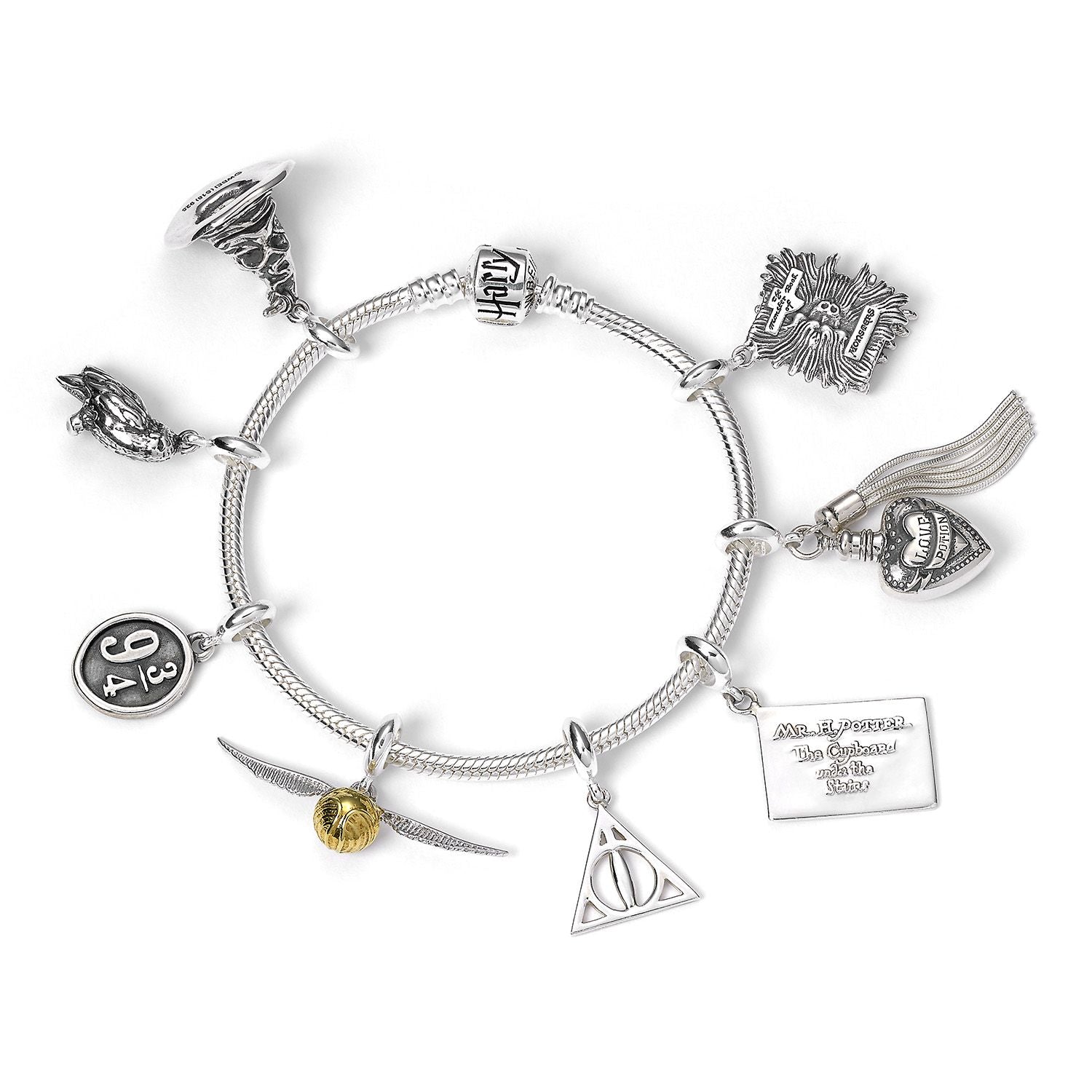 HARRY POTTER - Slider Charm Bracelet - L (20cm)