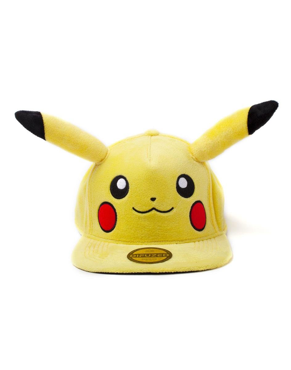 POKEMON – Plüsch-Premium-Plüsch-Snapback – Pikachu