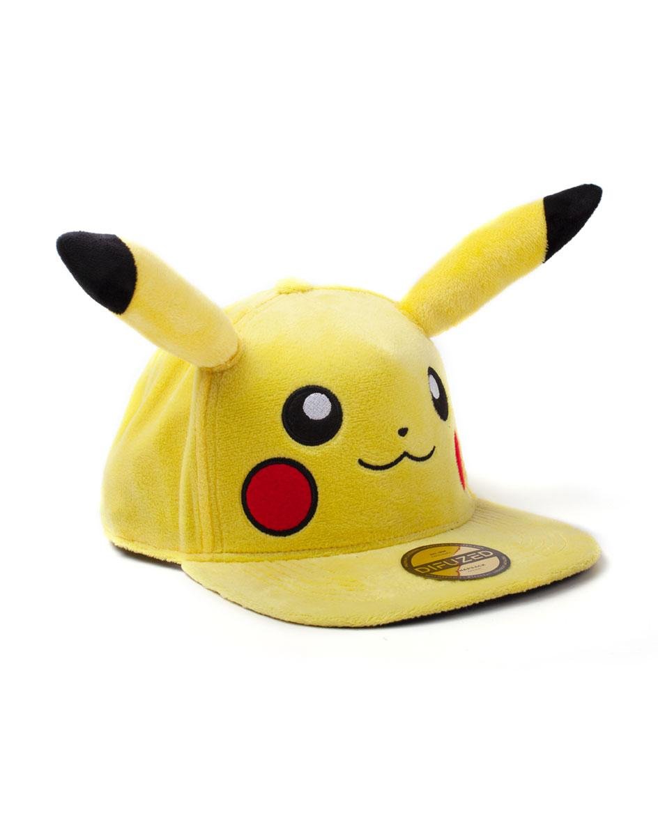 POKEMON – Plüsch-Premium-Plüsch-Snapback – Pikachu