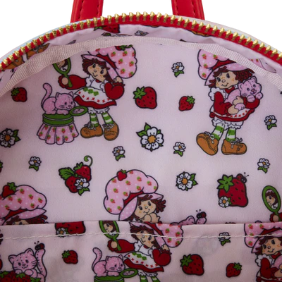 STRAWBERRY SHORTCAKE - Denim - Mini Backpack LoungeFly