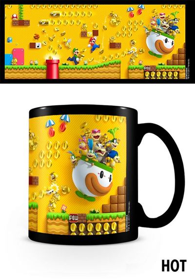 SUPER MARIO - Gold Coin Rush - Mug Heat Change 11oz