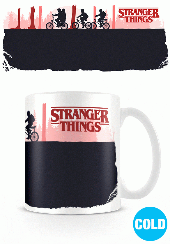 STRANGER THINGS - Mug Heat Change 315 ml - Upside Down