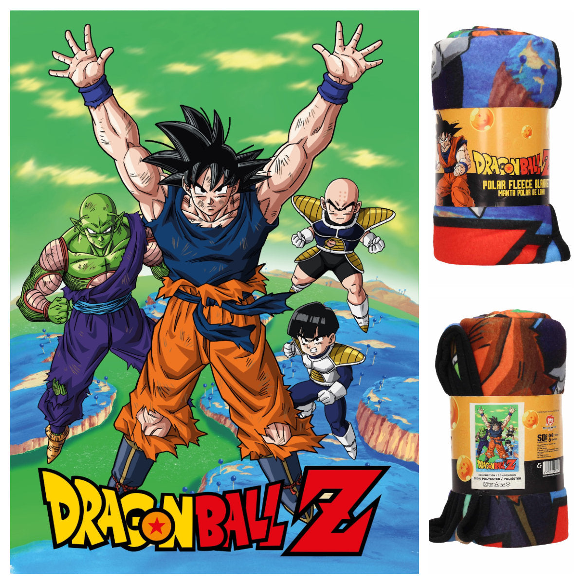 DRAGON BALL – Polardecke 100 x 150 cm – Namek