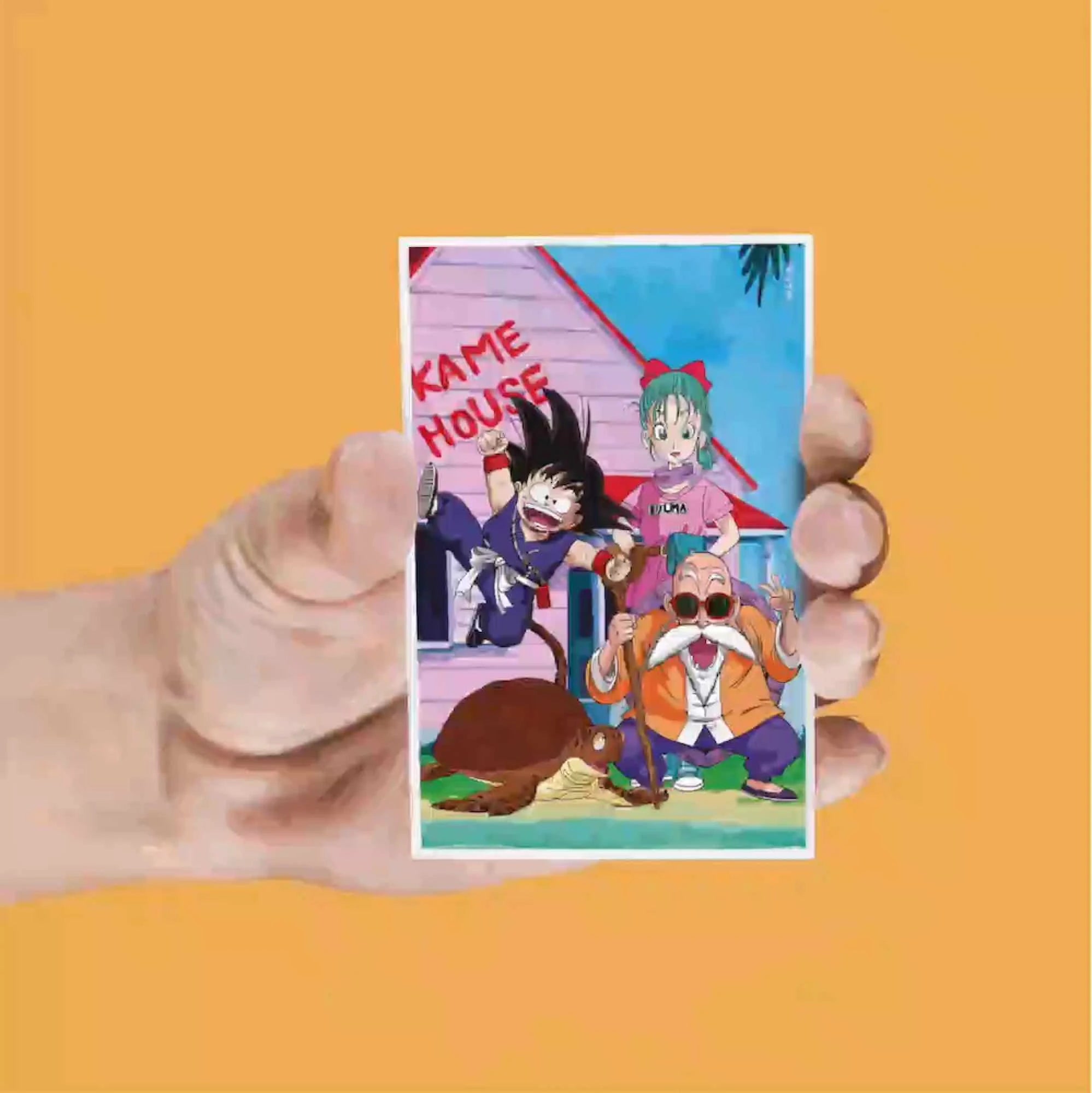 DRAGON BALL - Characters - Set of 4 Lenticular Magnet