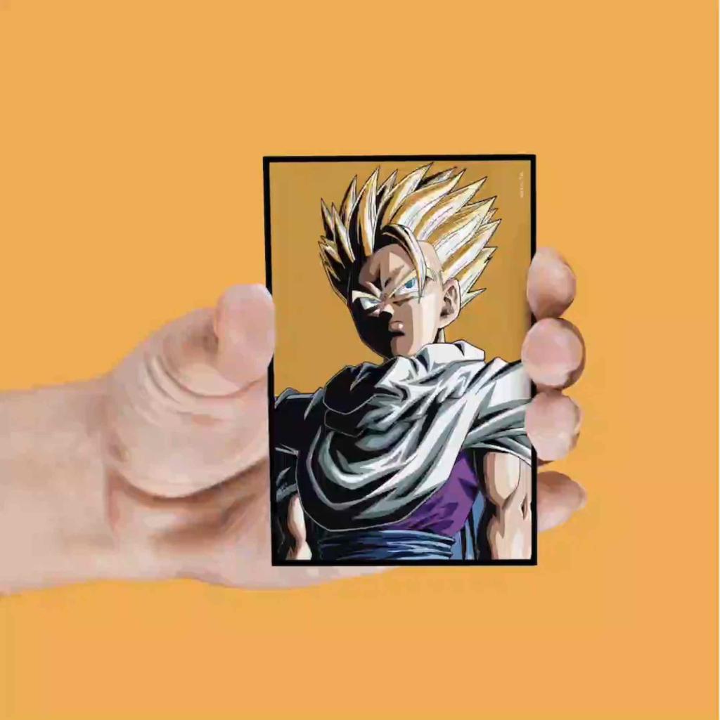 DRAGON BALL Z - Characters - Set of 4 Lenticular Magnet