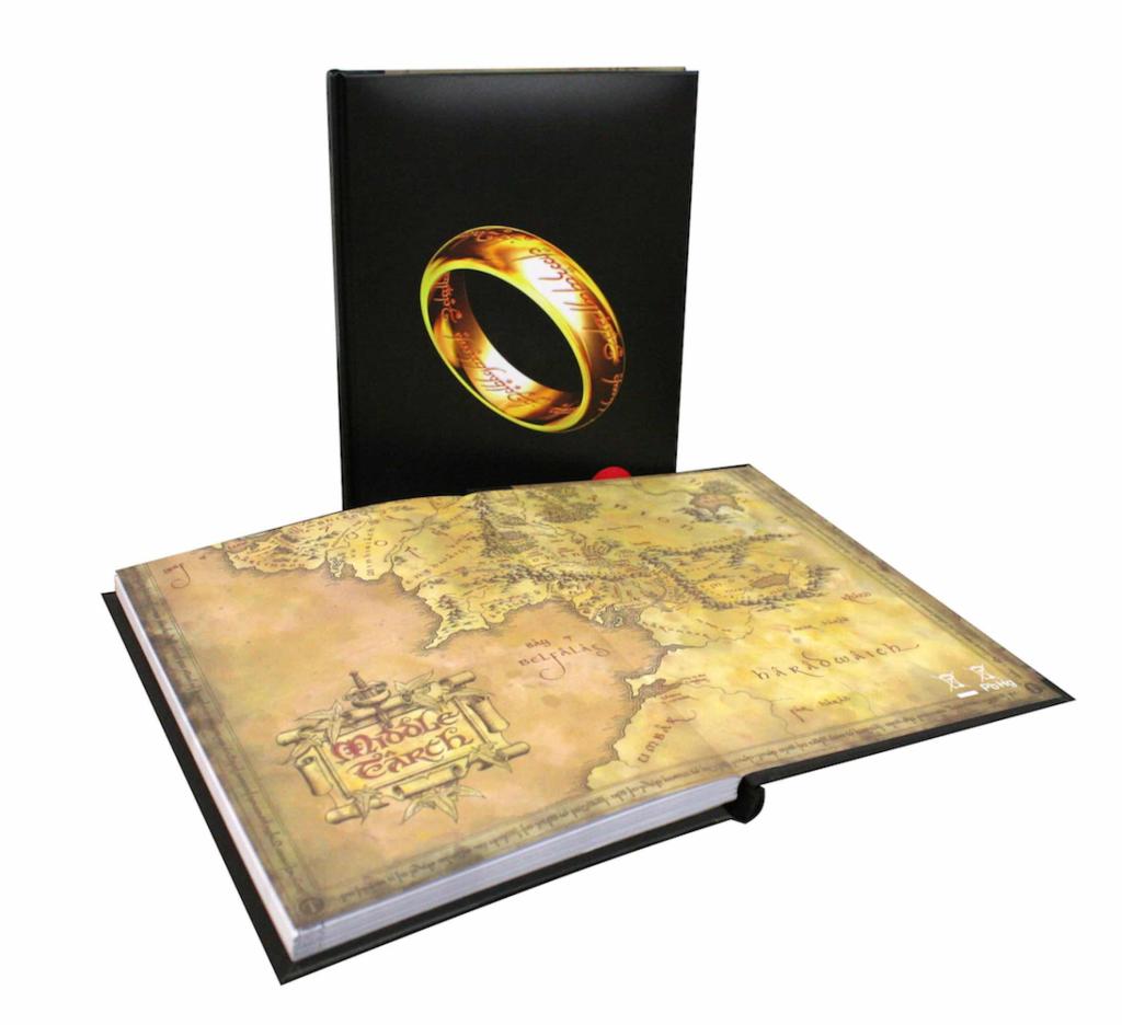 DER HERR DER RINGE – Der Eine Ring – Notizbuch mit Licht „15x25x3cm“