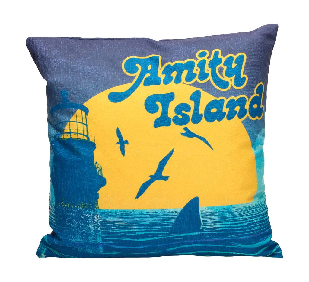 JAWS - Amity Island - Kissen '40x40x1cm'
