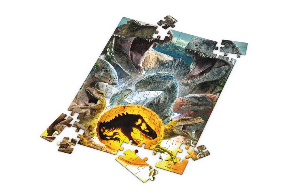 JURASSIC WORLD - Compo Carnivorous - Puzzle 3D-Effekt 100P