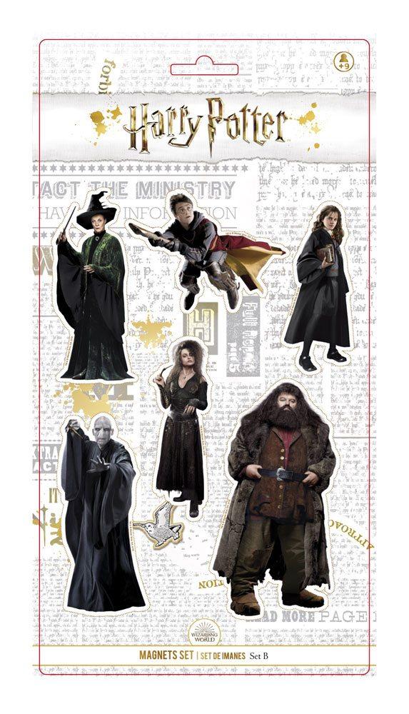 HARRY POTTER - Real Characters - Set B - Magnets Set