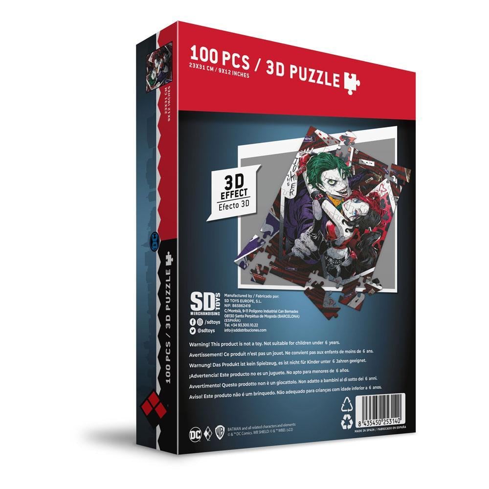 DC COMICS - Joker & Harley Quinn " Manga " - Puzzle 100P '23x31cm'
