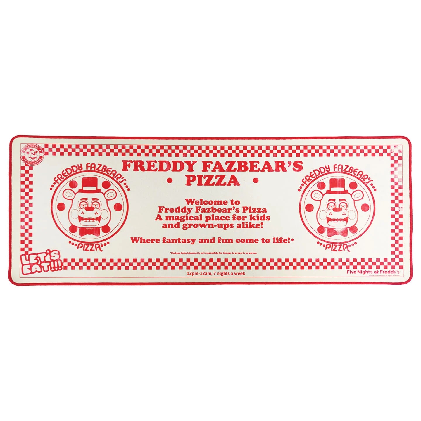 FIVE NIGHTS AT FREDDY'S - XL Desktop Mat + 1 Coaster