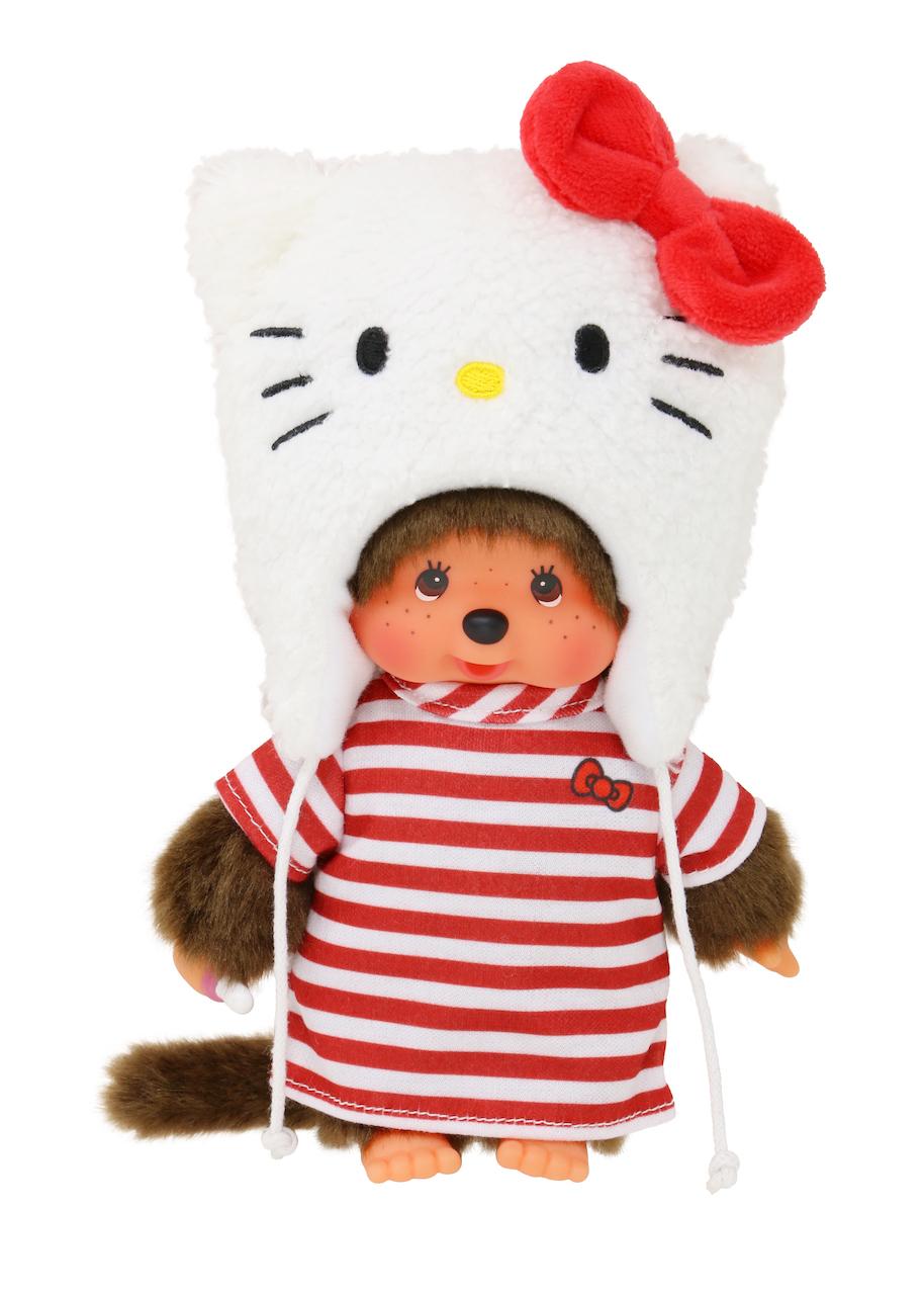 MONCHHICHI - Hello Kitty - Plush 20cm