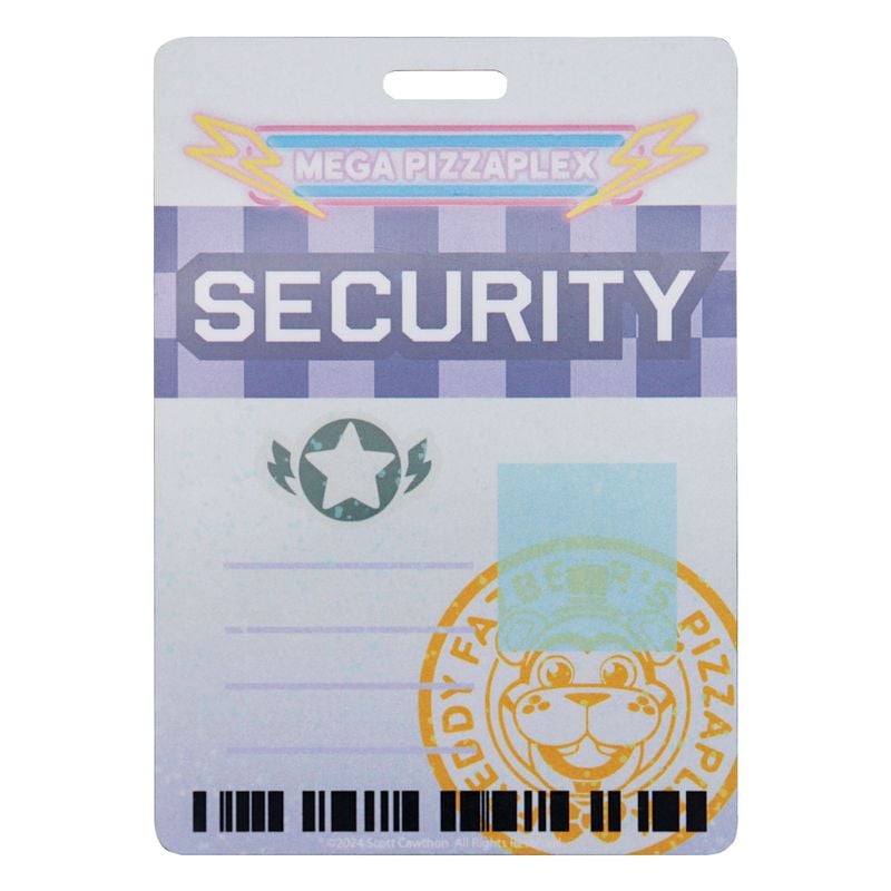 FNAF - Security Badge - Replica Limited Edition "Antique Brass Edi."