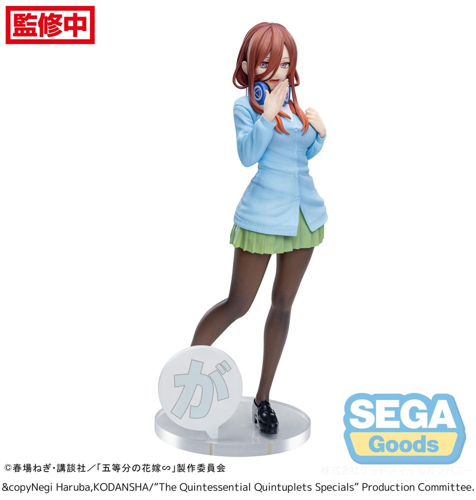 QUINTESSENTIAL QUINTUPLETS SPECIALS - Miku - Statue Luminasta 20cm