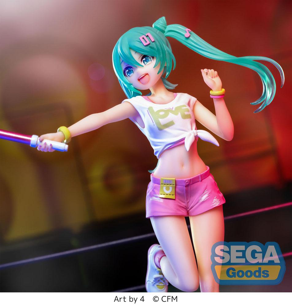 HATSUNE MIKU - Hatsune Miku Live Cheering - Figur Luminasta 20cm