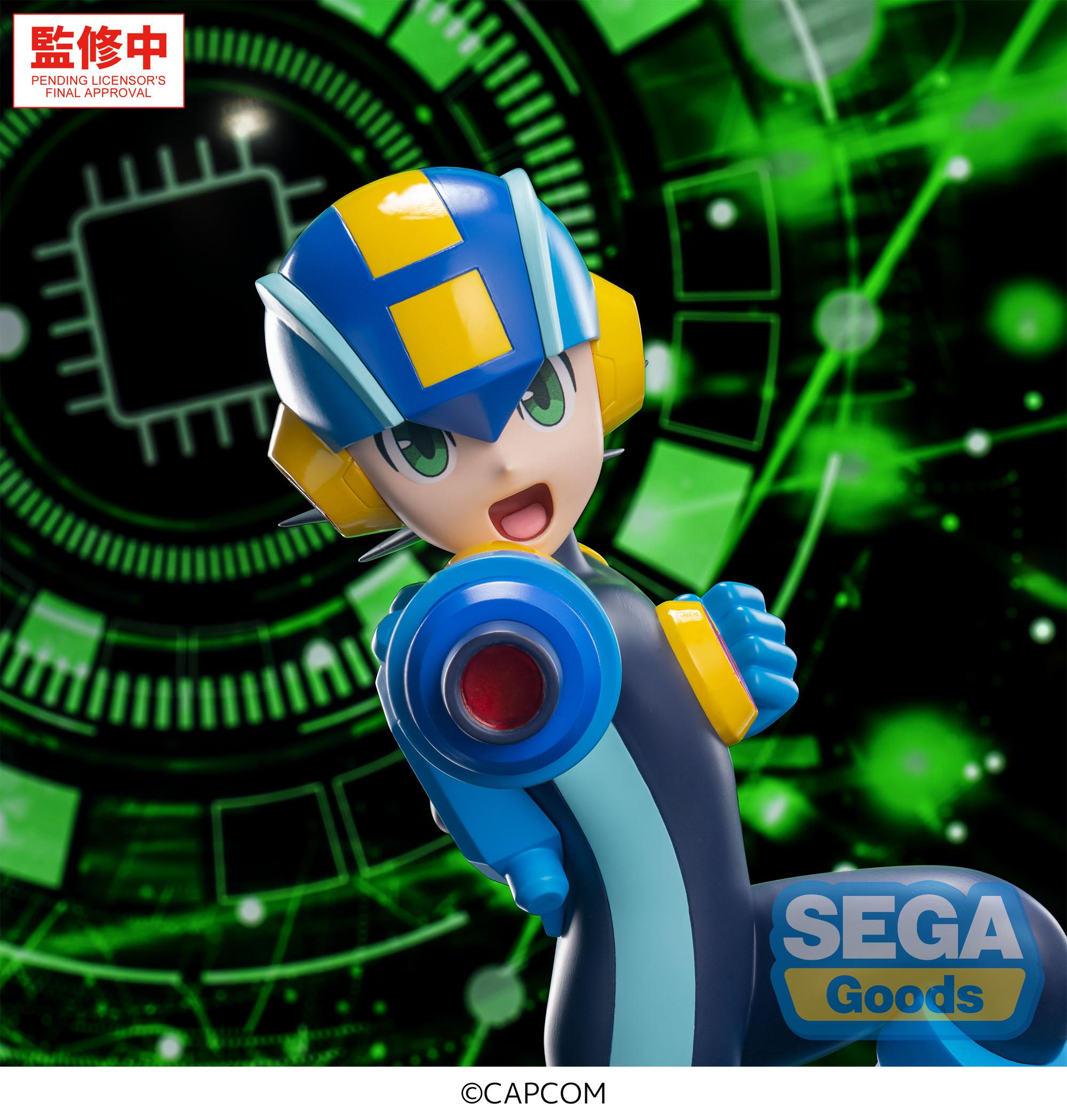MEGA MAN BATTLE NETWORK - Mega Man - Figure Luminasta 22cm