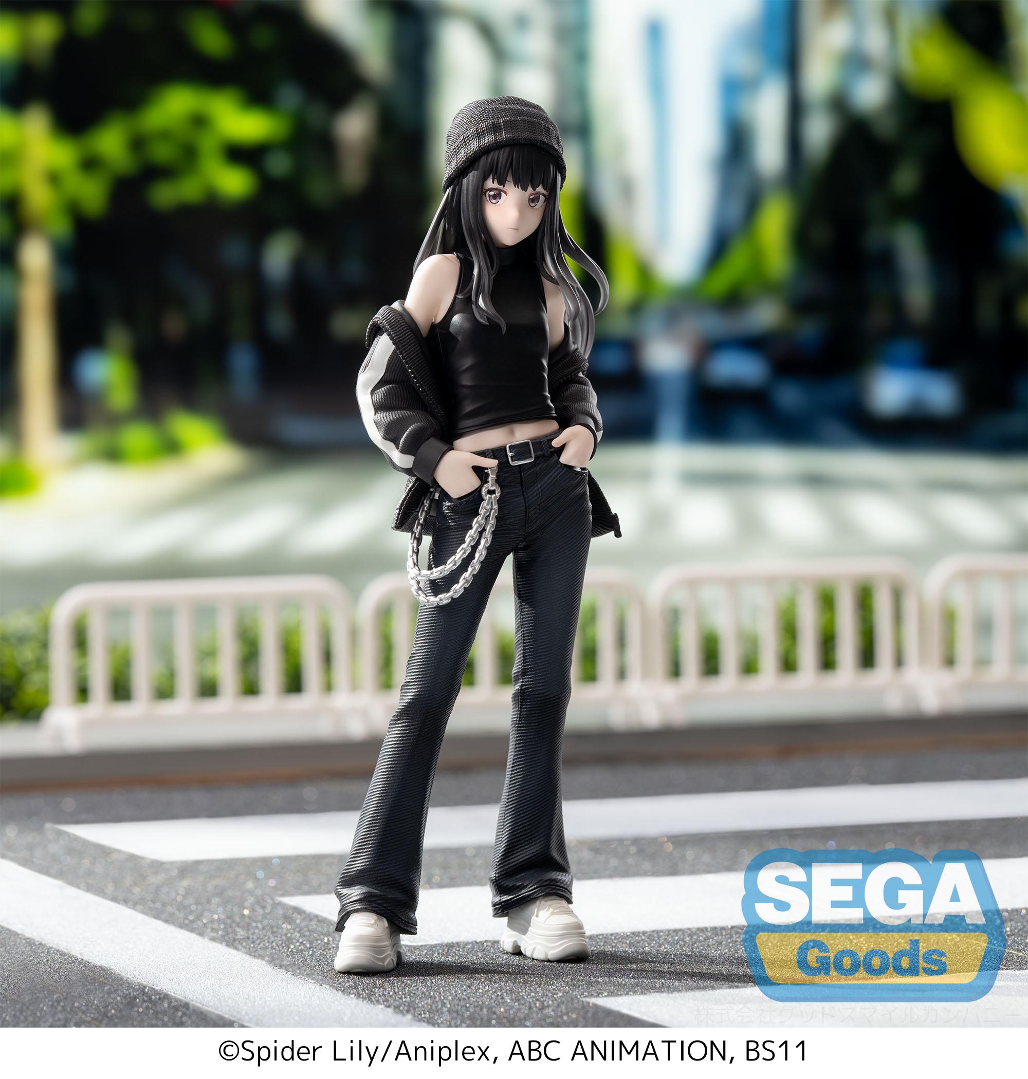 LYCORIS RECOIL - Takina "Street Snap" - Figure High Premium 20cm
