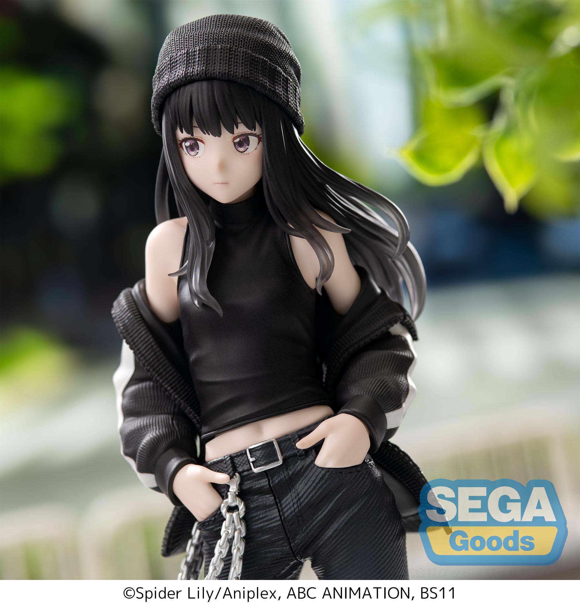 LYCORIS RECOIL - Takina "Street Snap" - Figure High Premium 20cm