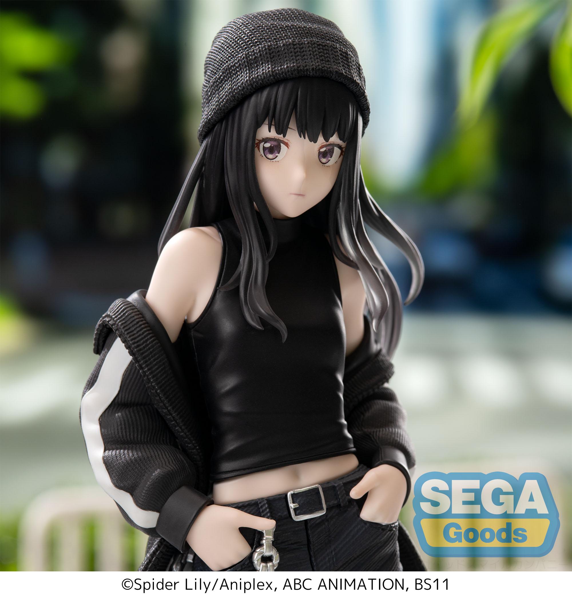 LYCORIS RECOIL - Takina "Street Snap" - Figure High Premium 20cm