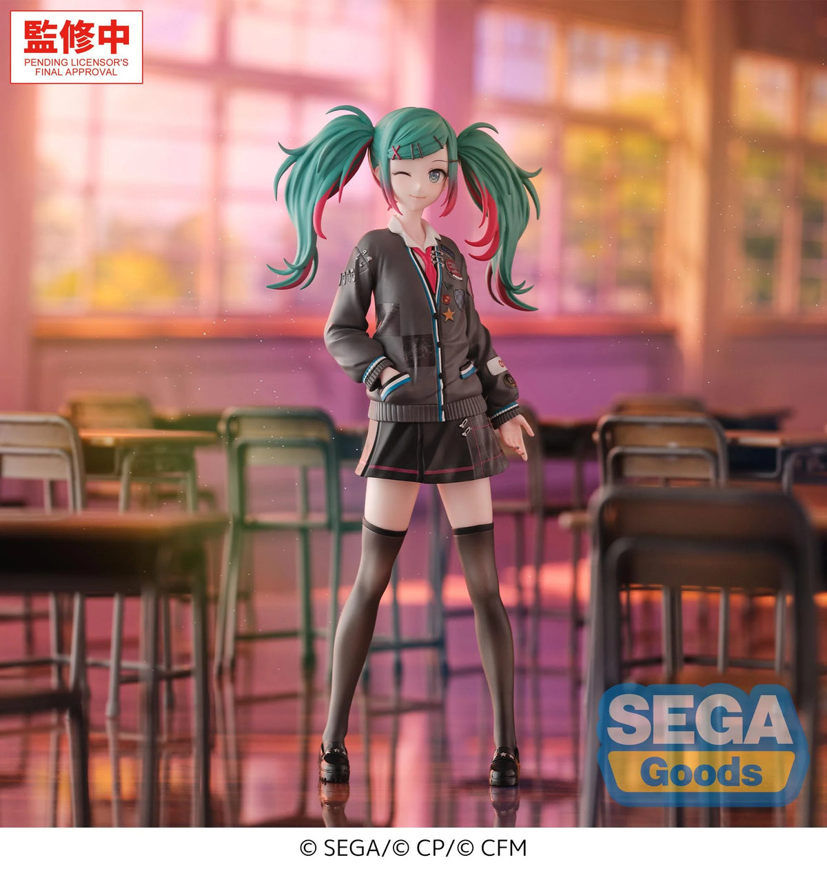 HATSUNE MIKU - School Sekai "Brand New World" - Figure XStellar 19cm