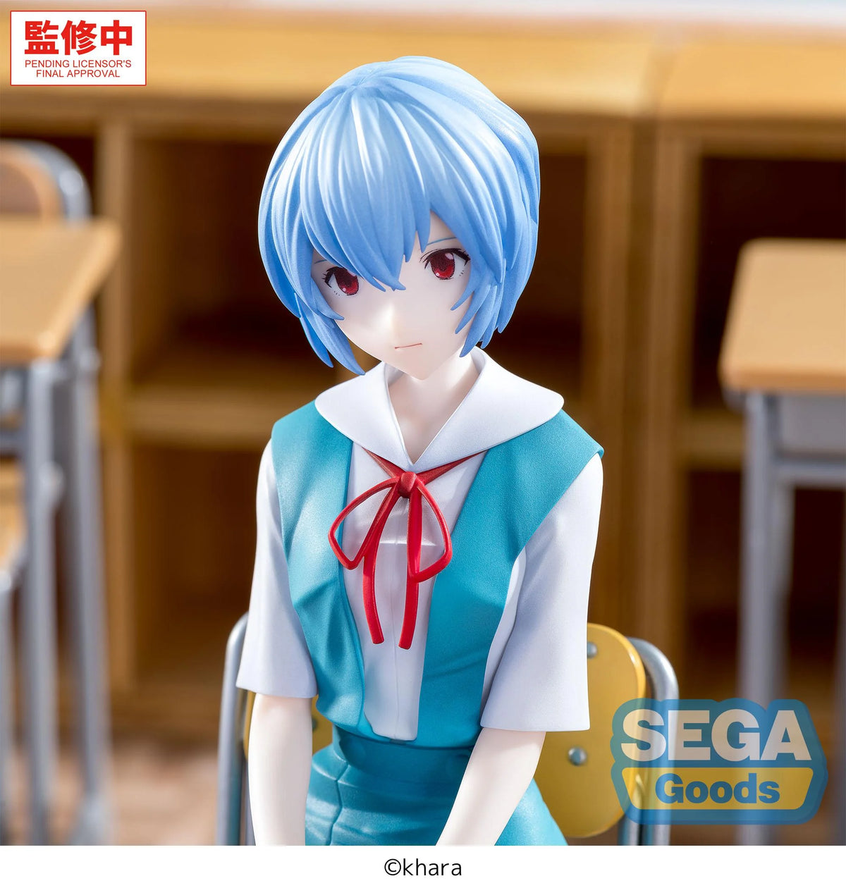 EVANGELION - Rei Ayanami "Uniform" - Figure XStellar 16cm
