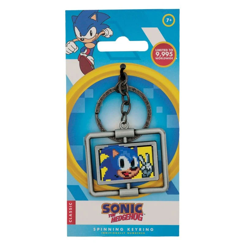 SONIC - Spinning - Limited Edition Keyring