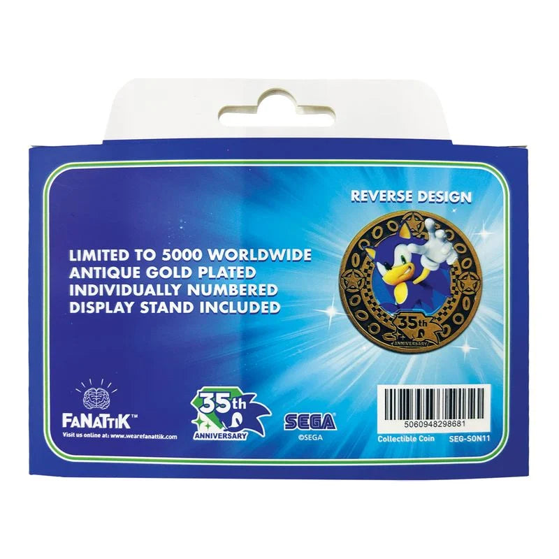 SONIC - 35th Anniversary - Limited Edition Coin