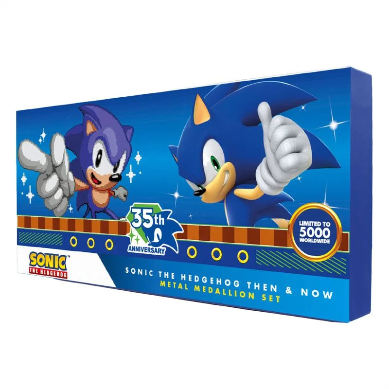 SONIC - Then & Now "35th Anniversary" - Limited Edition Medallion