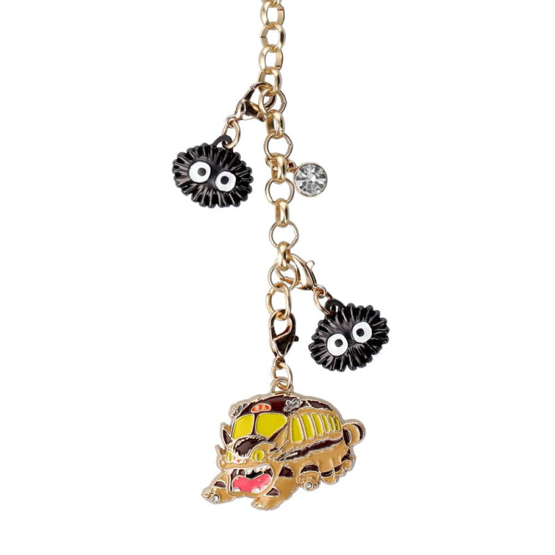 MY NEIGHBOR TOTORO - Chatbus & Noiraude - Chainette charms
