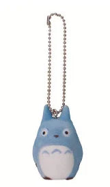 MY NEIGHBOR TOTORO - Medium Totoro - Flocking Keychain