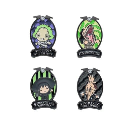 BEETLEJUICE - Set of 4 Pin's