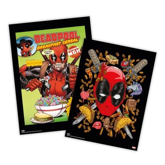 DEADPOOL - Set of 2 Mini Posters 38x52cm