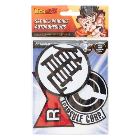 DRAGON BALL Z - Set of 3 Iron-on Patch