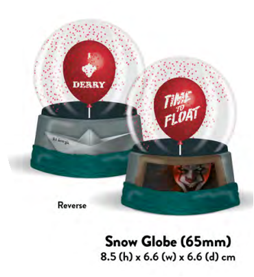 IT - Time To Float - Snow Globe 65mm