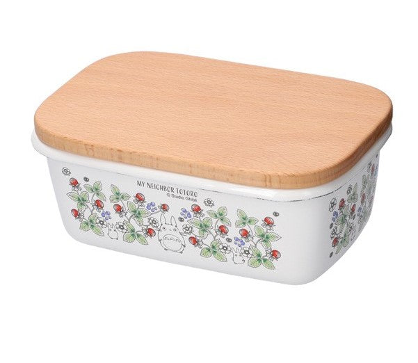 STUDIO GHIBLI – Mein Nachbar Totoro – Butterdose aus Emaille, 158 x 105 x 74 mm