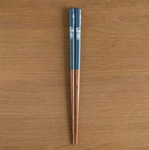 PRINCESS MONONOKE - Kodama dark blue - Lacquered Chopstick 21cm