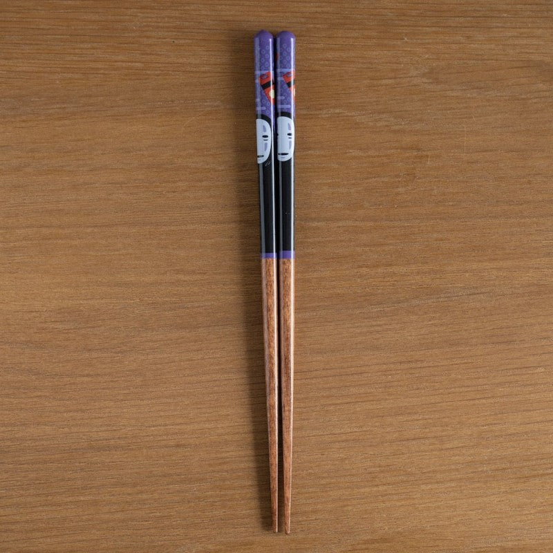 SPIRITED AWAY - No Face & Lantern - Lacquered Chopstick 21cm