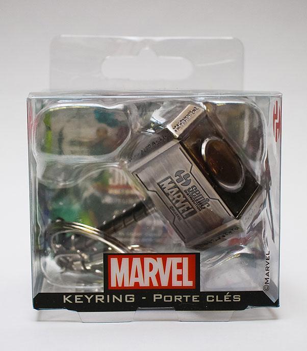 MARVEL – Blisterbox mit 3D-Schlüsselanhänger aus Metall – Thor Hammer