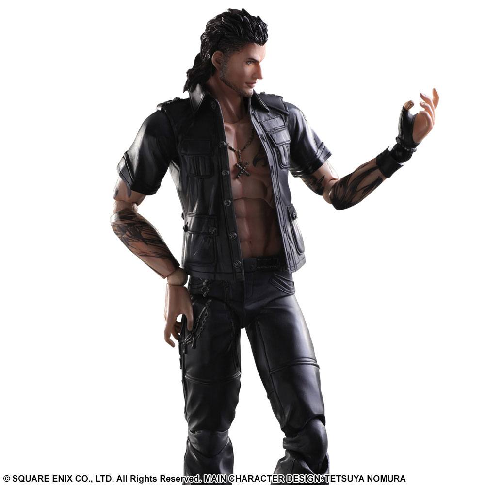 FINAL FANTASY XV – Gladiolus – Action-Figur, 30 cm, Reproduktion