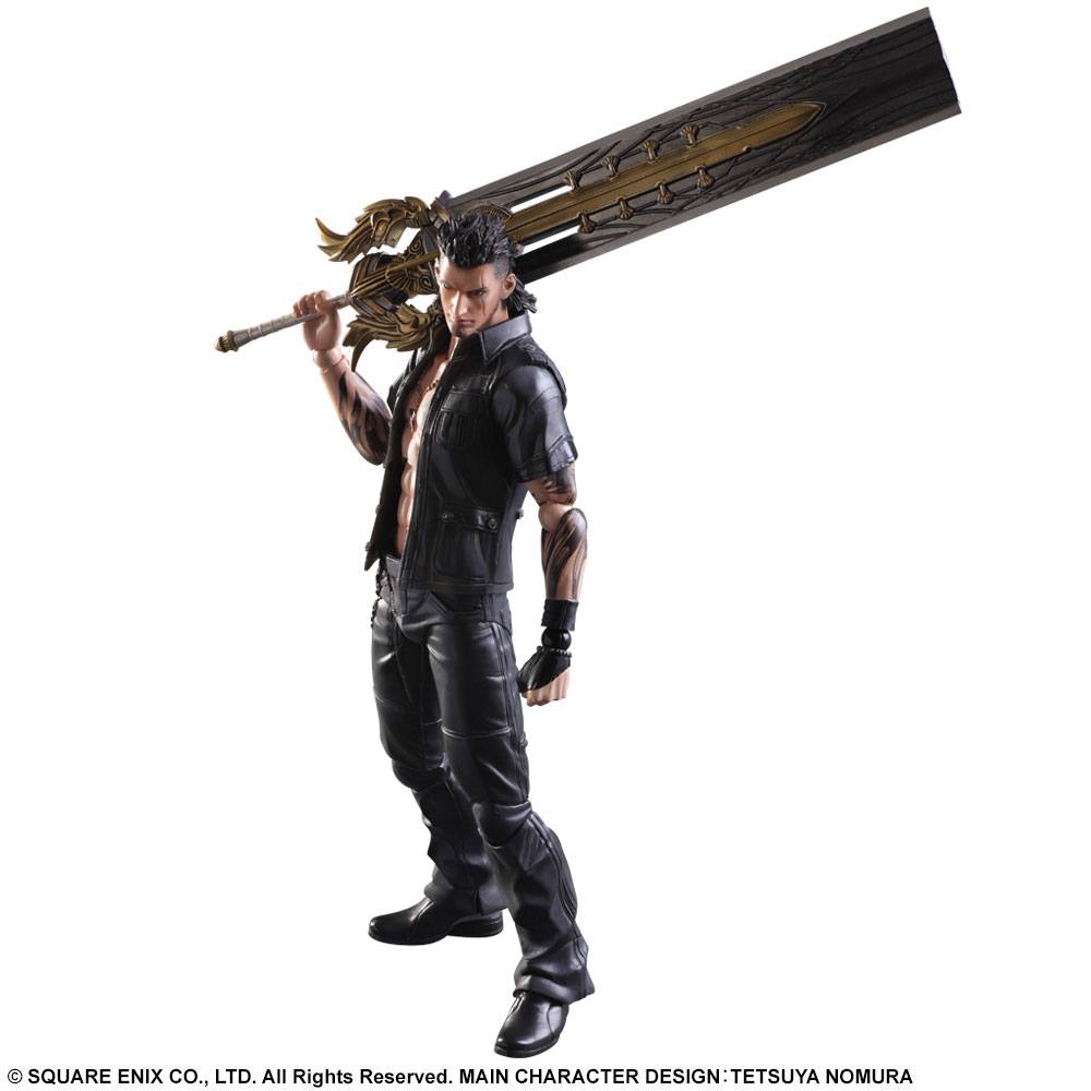 FINAL FANTASY XV – Gladiolus – Action-Figur, 30 cm, Reproduktion