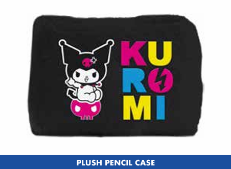 KUROMI - Plush Pencil Case