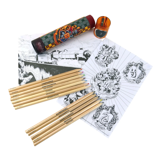 HARRY POTTER - Hogwarts Pencil Tube '2 Poster Inside'