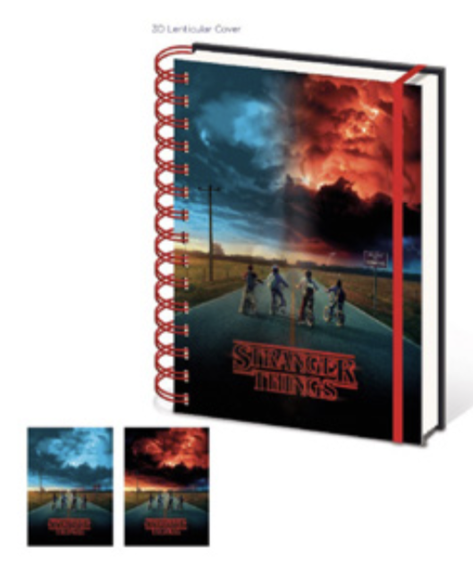 STRANGER THINGS - Lenticular Notebook A5 - Wiro - Mind Flayer